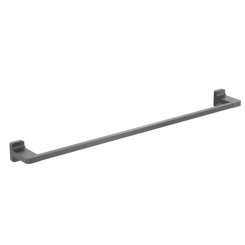 Cutout image of Crosswater Rotar Slate 600mm Towel Rail